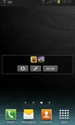Application Icon Killer Widget android App screenshot 1